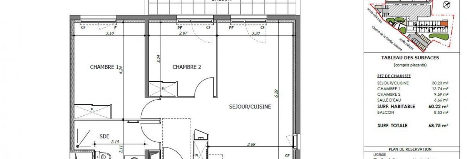 Appartement 1 Pièce 60 m² à vendre à Alès (30100)