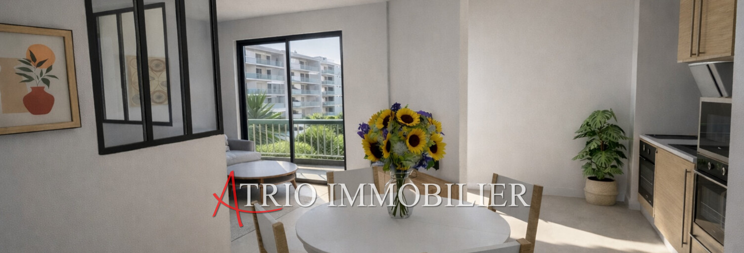 Appartement 1 Pièce 32 m² à vendre à Cagnes-sur-Mer (06800)