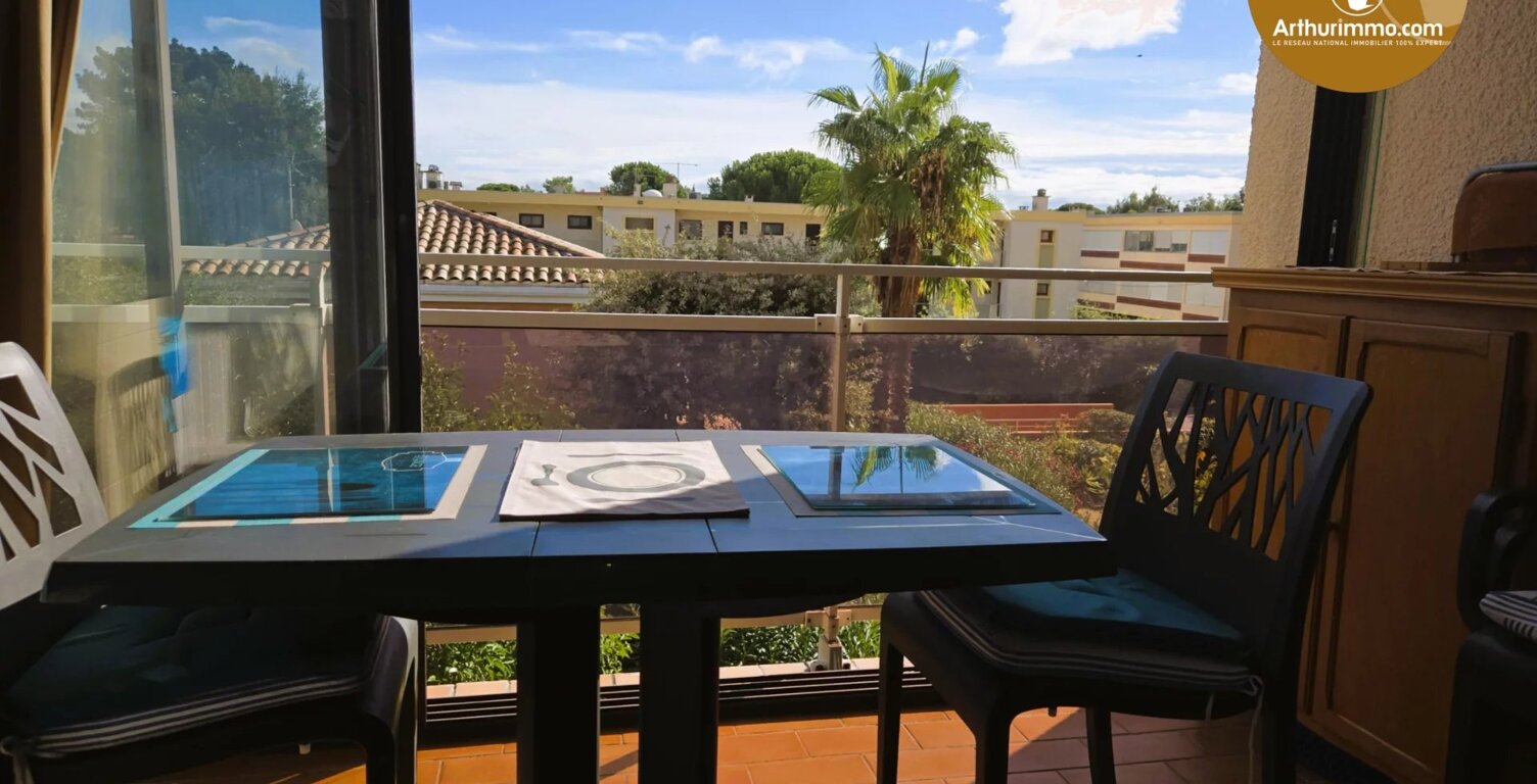 STUDIO CABINE AVEC LOGGIA ET PARKING — photo 1
