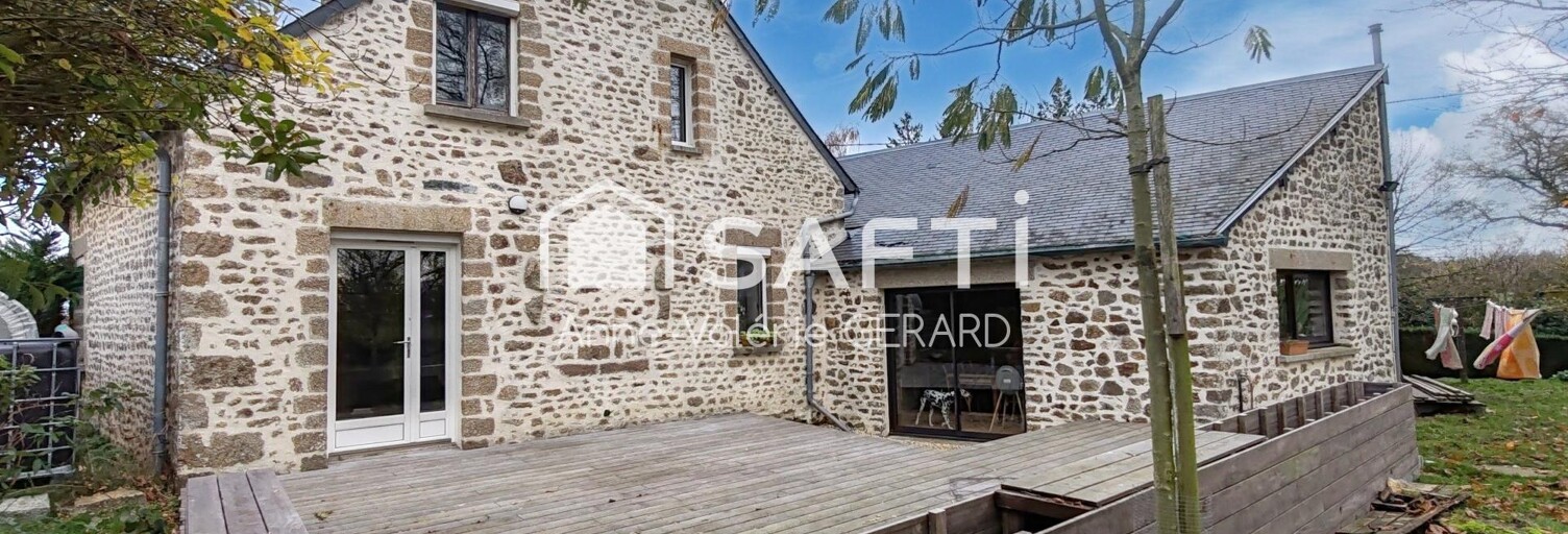 Maison 7 Pièces 166 m² à vendre à Saint-Ellier-du-Maine (53220)