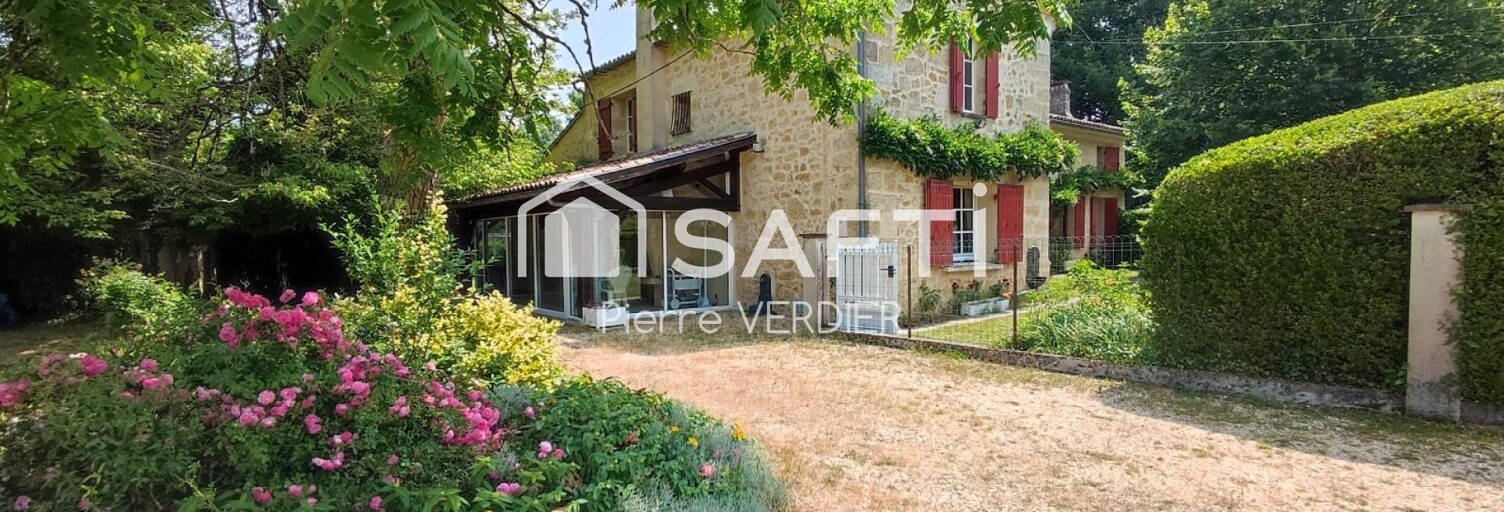 Maison 8 Pièces 255 m² à vendre à Saint-Laurent-d'Arce (33240)