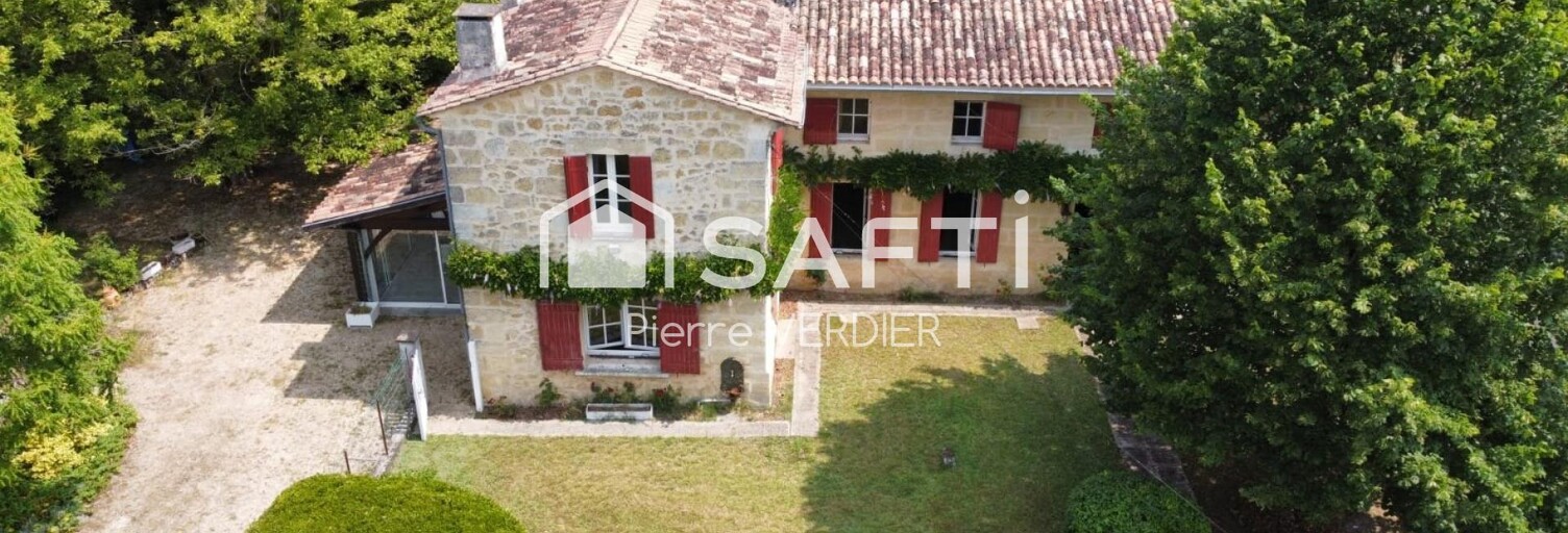 Maison 8 Pièces 255 m² à vendre à Saint-Laurent-d'Arce (33240)