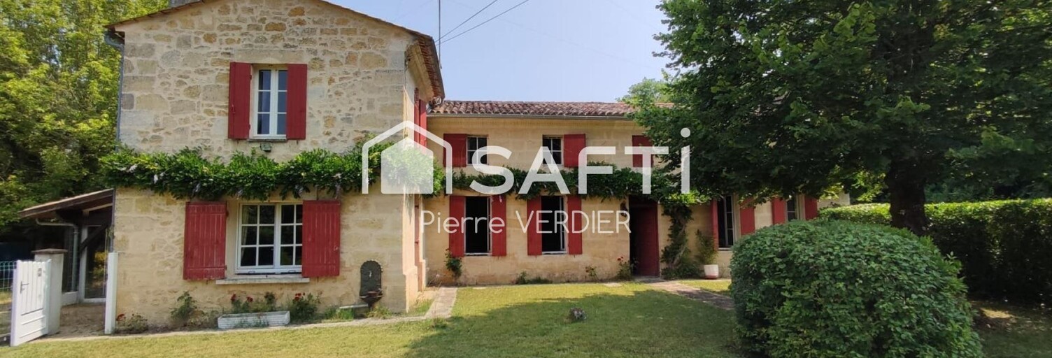 Maison 8 Pièces 255 m² à vendre à Saint-Laurent-d'Arce (33240)