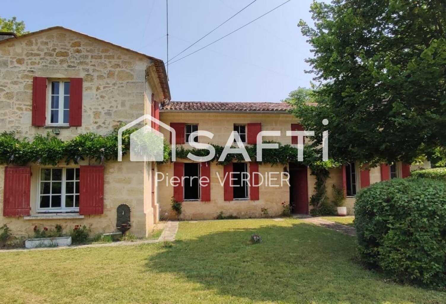 Maison en pierres, cachet, parc arboré, dépendances — photo 1