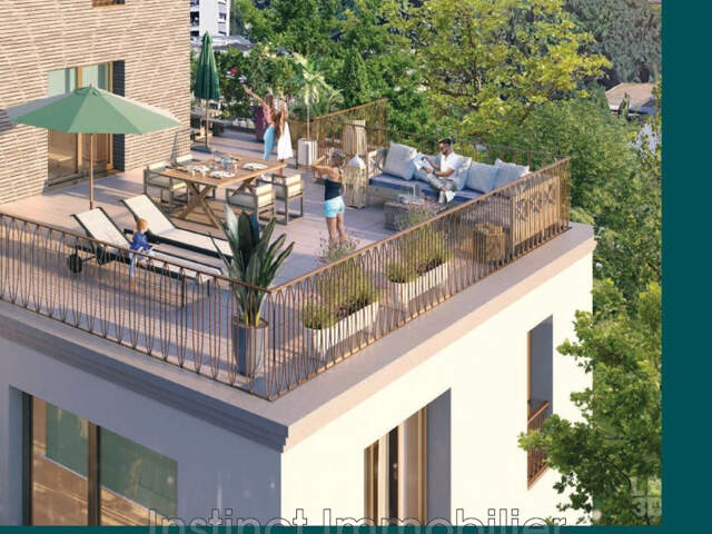 Appartement Neuf 5 Pièces - 100,94 m² - Terrasse 92 m² - 2 Par — photo du bien