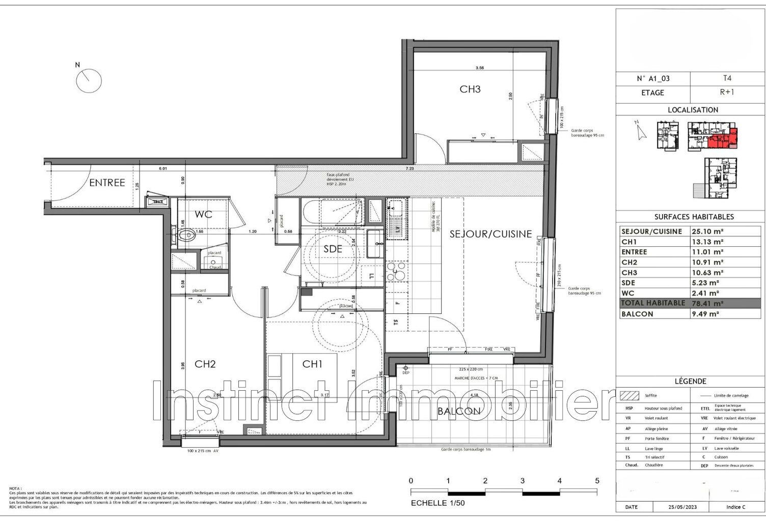 RENNES - APPARTEMENT NEUF 4 PIÈCES - 78,41 m² — photo 1