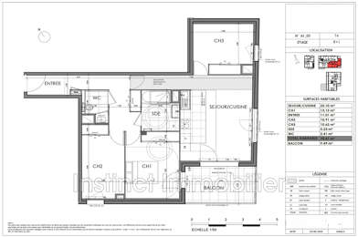 Appartement 4 pièces 369900 €