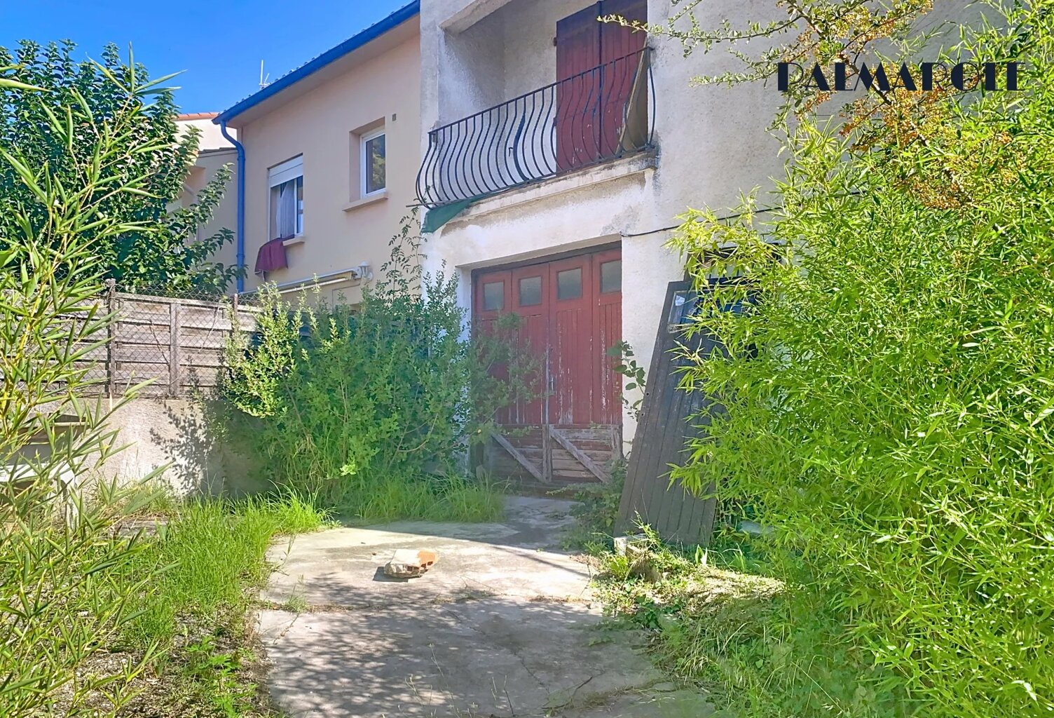 Perpignan maison de ville 3 faces grand jardin garage — photo 1