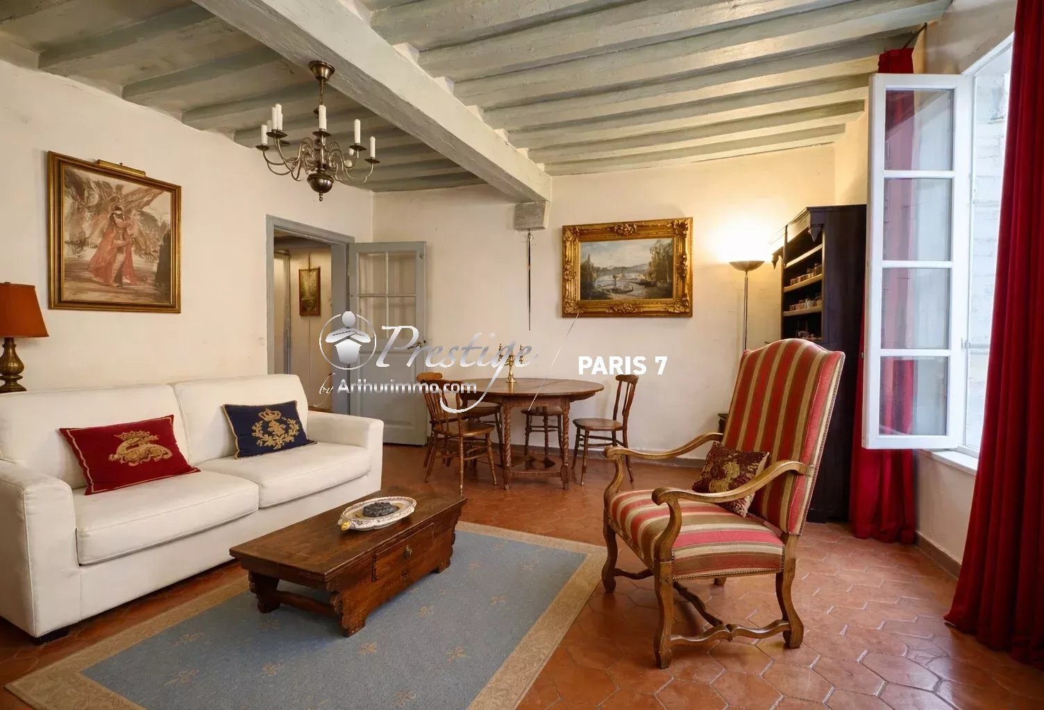 APPARTEMENT - 2 PIECES - 54 M² - PARIS 7 CARRÉ DES ANTIQUAIRES — photo 1