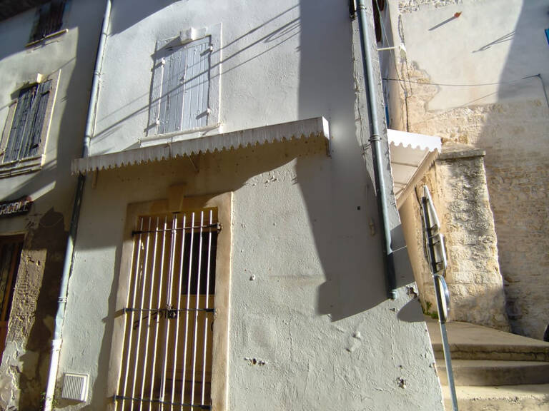 DPT(30)  À VENDRE   MAISON DE VILLAGE AVEC LOCAL COMMERCIAL — photo 1