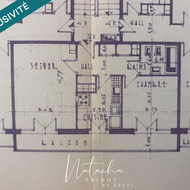 Appartement 2 pièces 58000 €