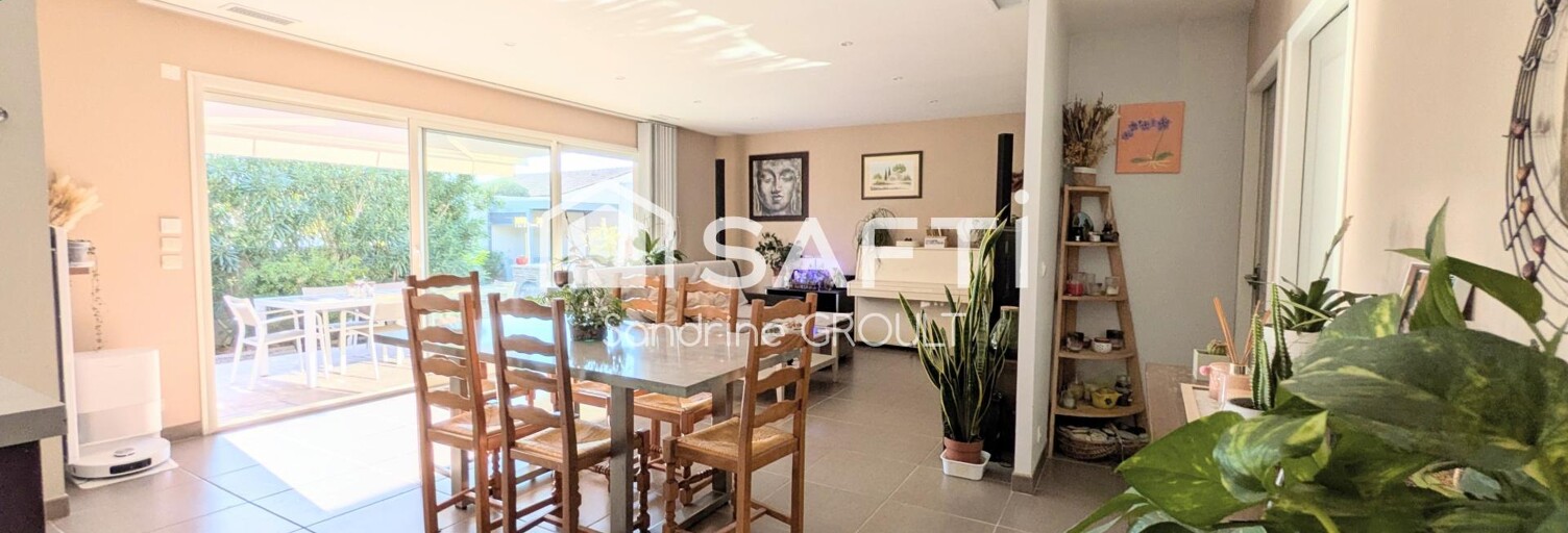 Maison 6 Pièces 126 m² à vendre à Lieuran-lès-Béziers (34290)