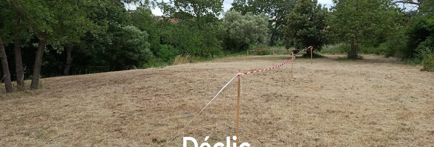 Terrain  1390 m² à vendre à Neffiès (34320)