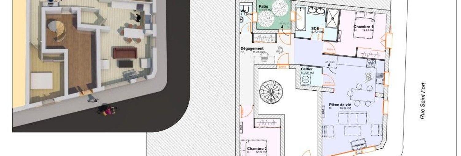 Appartement 5 Pièces 77 m² à vendre à Bordeaux (33000)