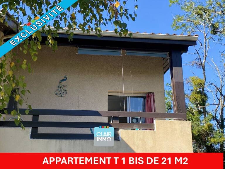 APPARTEMENT T 1 BIS DE 21 M2 AVEC TERRASSE COUVERTE 8.37 M2 — photo 1