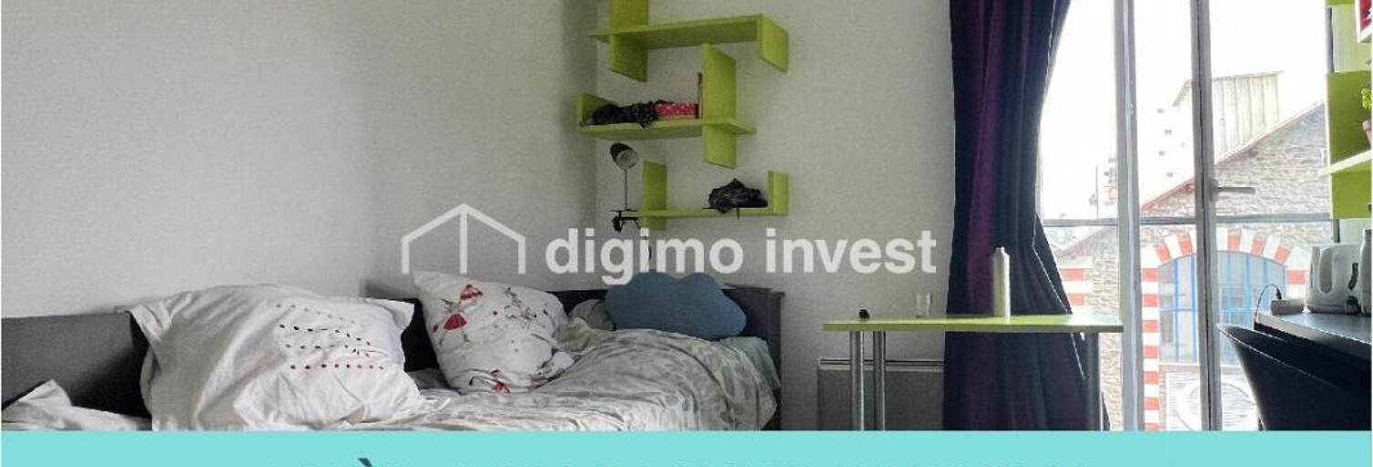 Appartement 1 Pièce 22 m² à vendre à Nantes (44200)