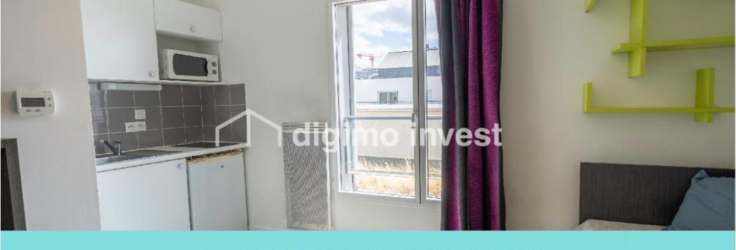 Appartement 1 Pièce 19 m² à vendre à Nantes (44100)
