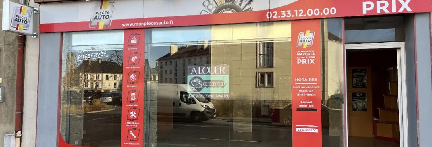 Commerce  120 m² à louer à Argentan (61200)