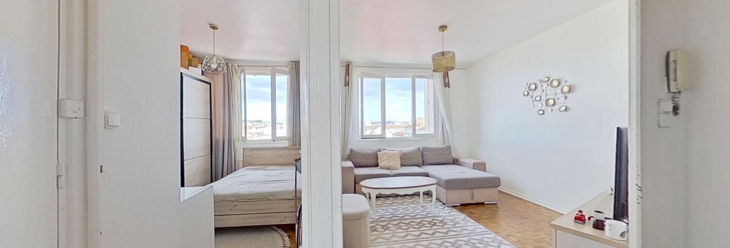 Appartement 2 Pièces 39 m² à vendre à Villeurbanne (69100)