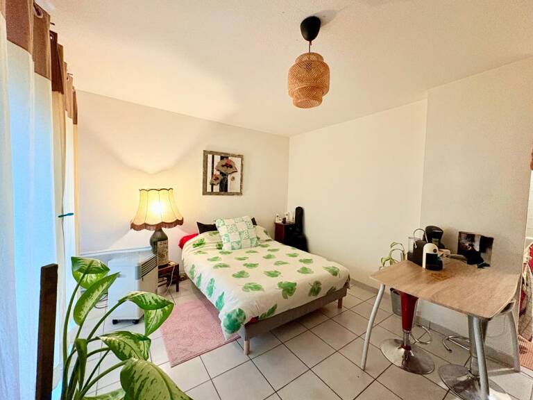 A VENDRE - CHARMANT STUDIO LOUÉ (24,3 m2 environ) - ROUTE DE SEYSSES - TOULOUSE - PARKING SS-SOL - — photo 1