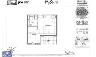 Appartement 2 Pièces 39 m² à louer à Angers (49000)