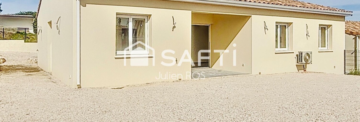 Maison 4 Pièces 98 m² à vendre à Pouzolles (34480)