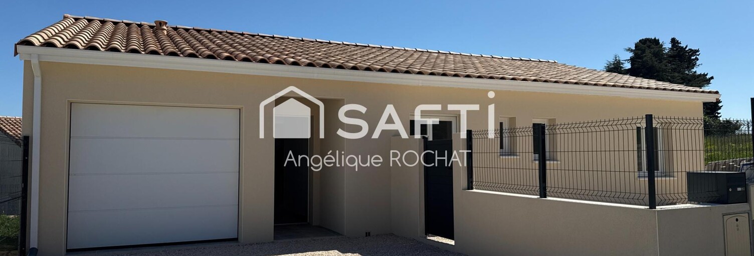 Maison 4 Pièces 98 m² à vendre à Magalas (34480)