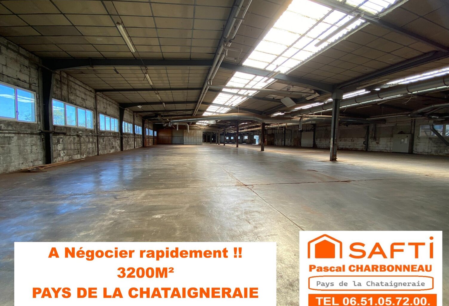 Batiment industriel 3 200m². — photo 1