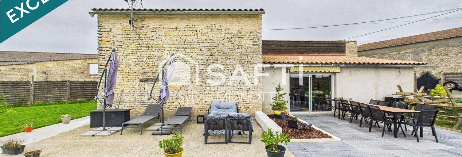 Maison 5 Pièces 160 m² à vendre à Benon (17170)