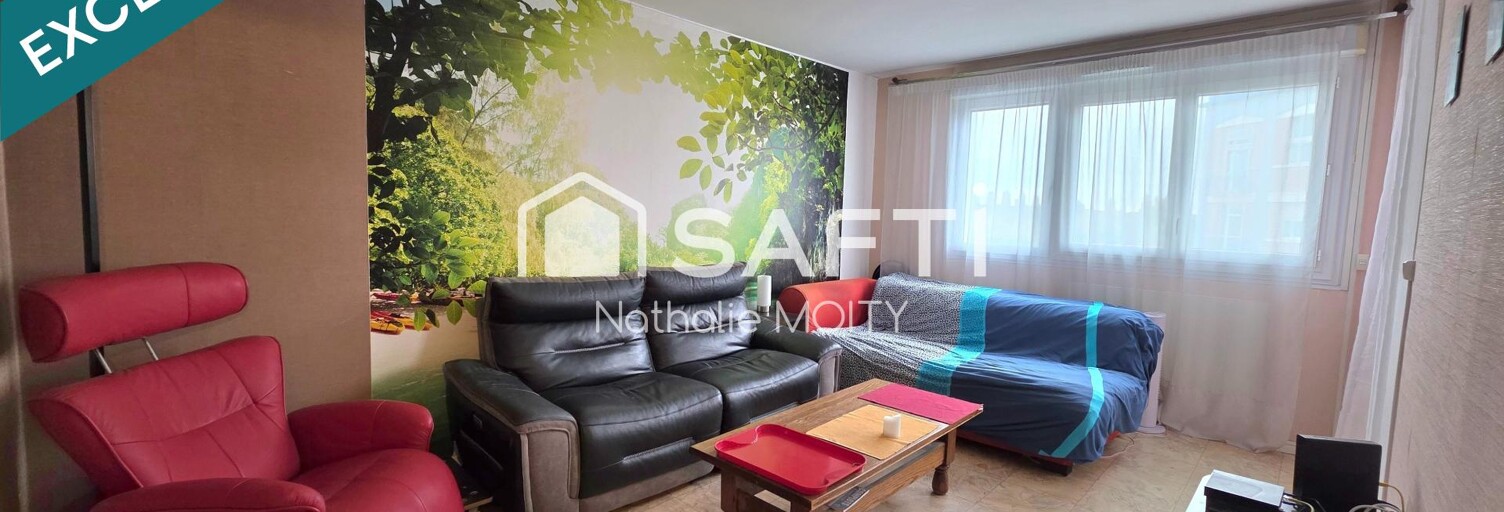 Appartement 3 Pièces 70 m² à vendre à Saint-Quentin (02100)