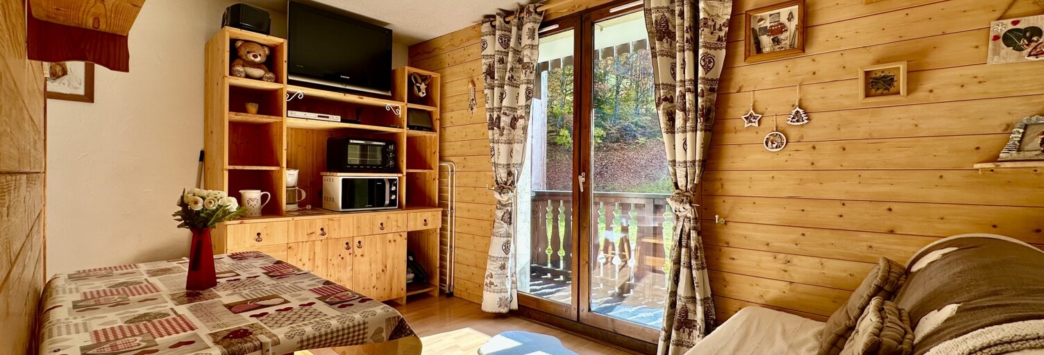 Appartement 2 Pièces 24 m² à vendre à Arâches-la-Frasse (74300)