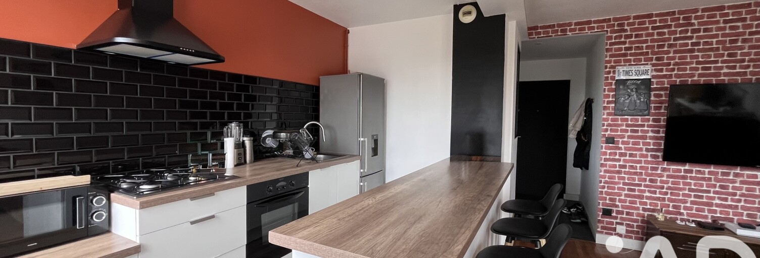 Appartement 2 Pièces 44 m² à vendre à Vaulx-en-Velin (69120)