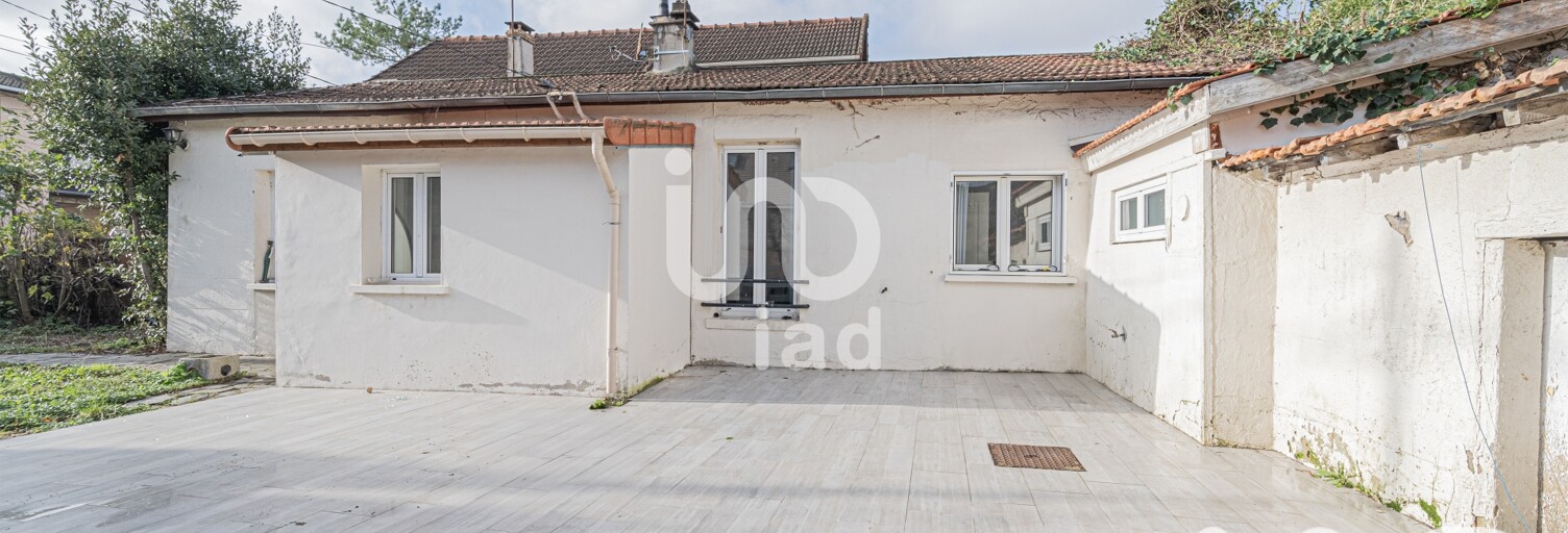 Maison 3 Pièces 60 m² à vendre à Aulnay-sous-Bois (93600)