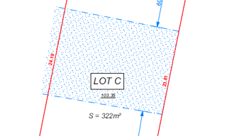 Terrain  322 m² à vendre à Fontenay-Trésigny (77610)