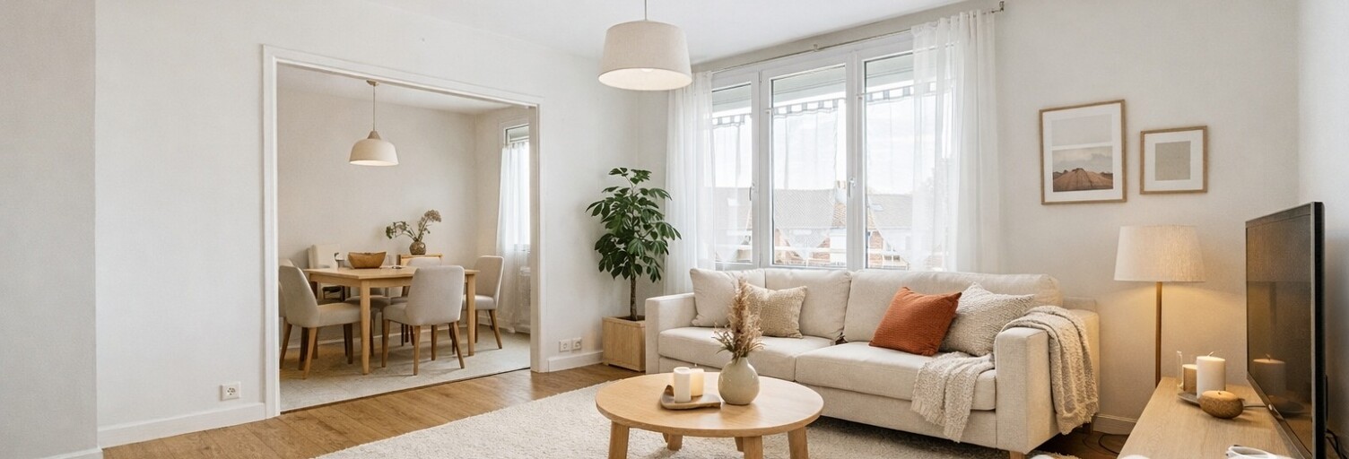 Appartement 3 Pièces 67 m² à vendre à Roubaix (59100)