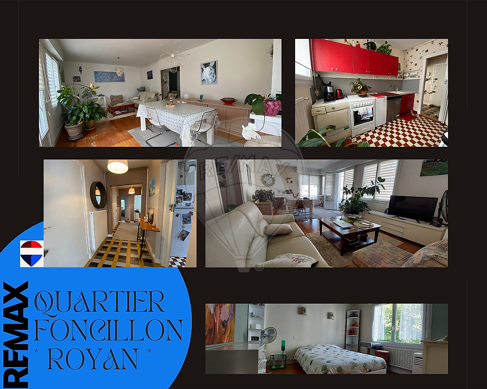 Appartement  T3 à vendre Royan 17200