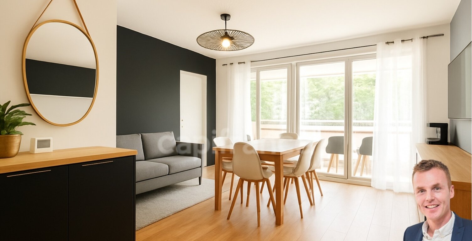Finistère (29) – À vendre à Quimper Ouest : appartement T5 meublé en colocation de 91,07 m² habitables avec cave — photo 1