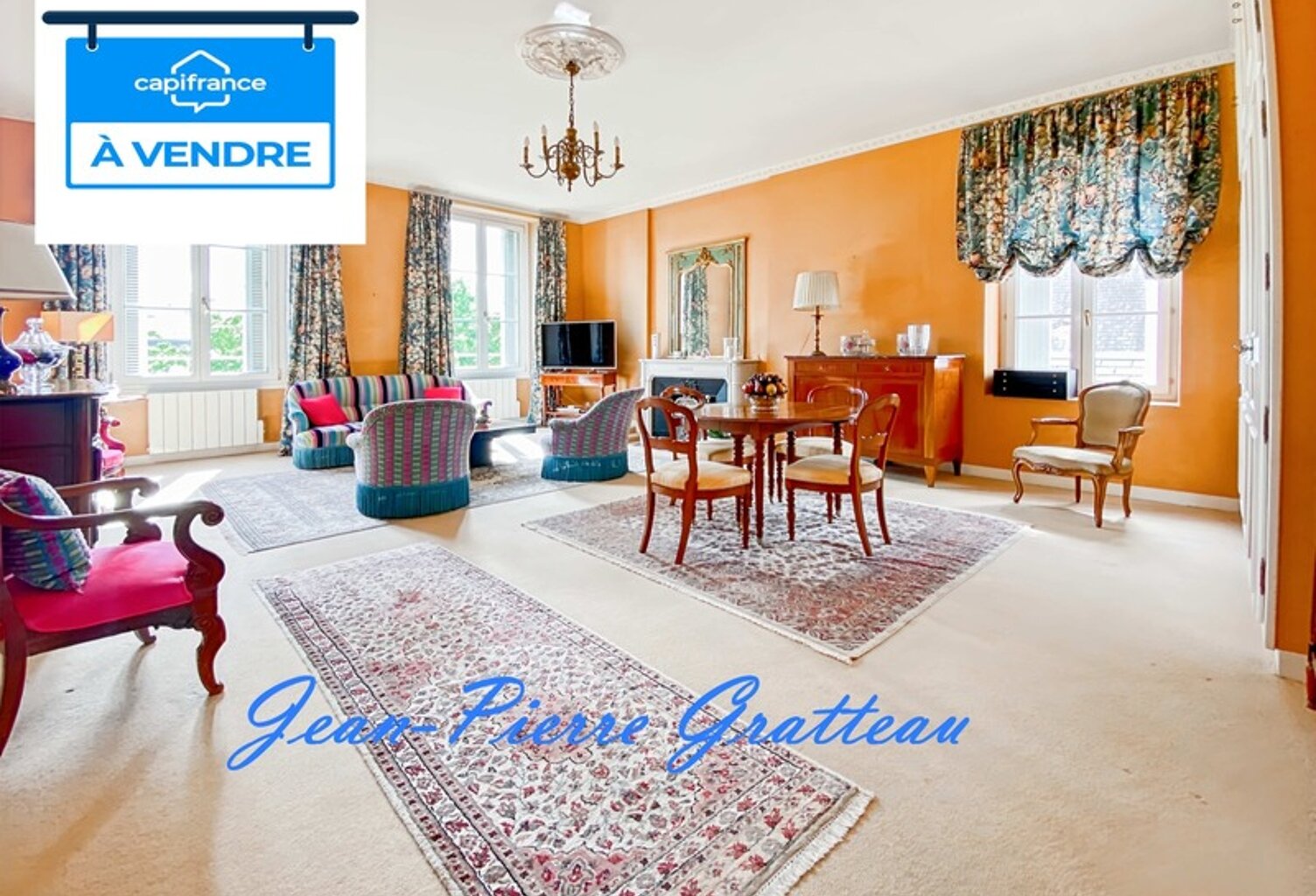 Dpt Vienne (86), à vendre CHATELLERAULT appartement bourgeois T6 de 161,64 m² — photo 1
