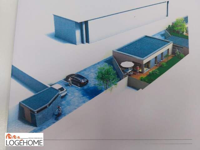 RARE SUR LE SECTEUR – Terrain viabilisé avec permis accepté ! — photo du bien