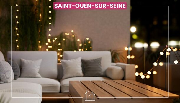 Appartement 3 pièces  à vendre Saint-Ouen 93400