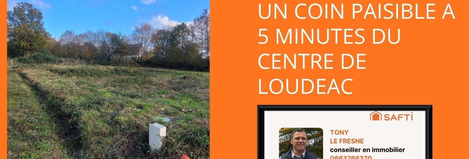 Terrain  1541 m² à vendre à Loudéac (22600)