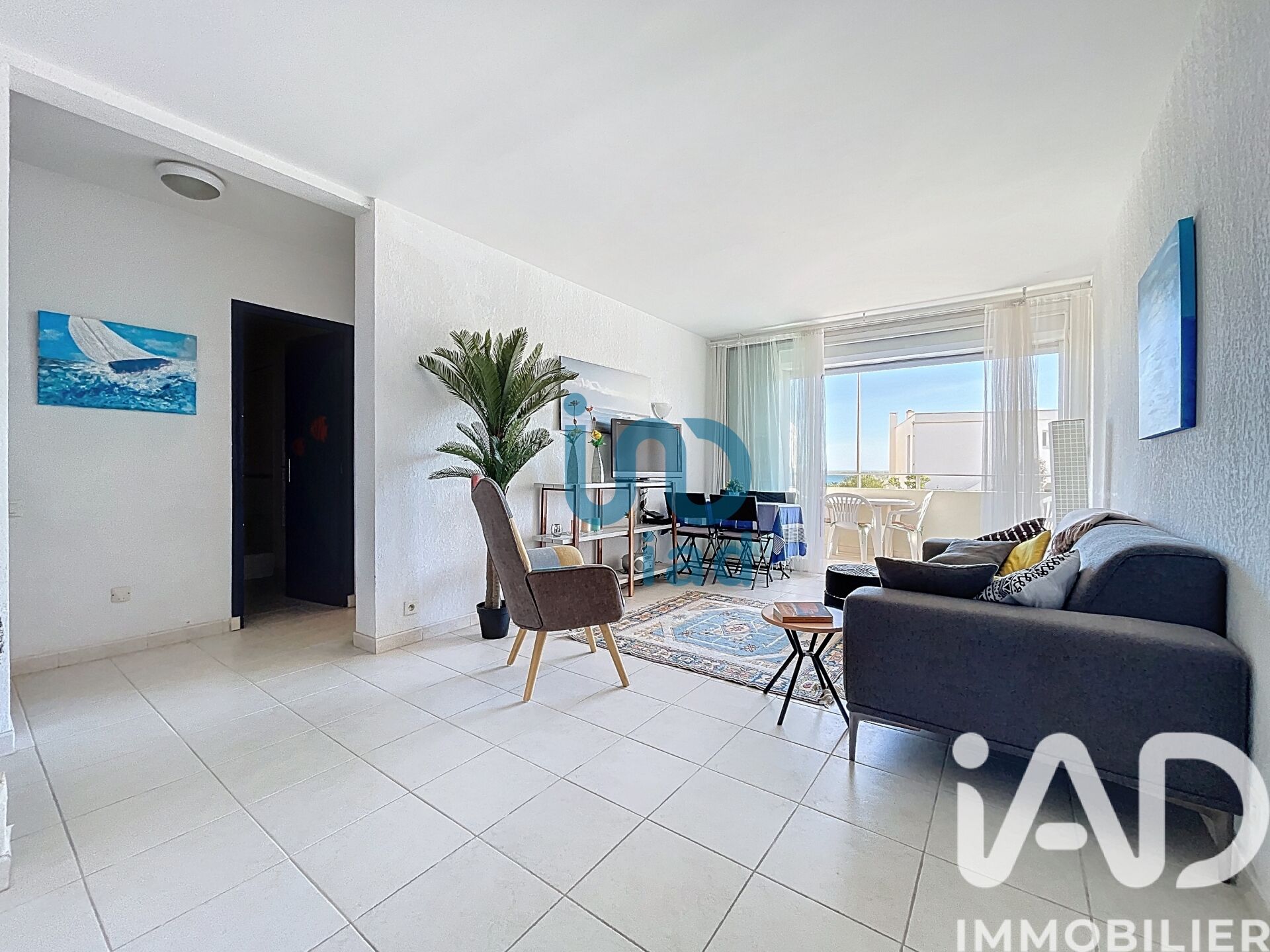 Valras-Plage - 58m² - 3p. - 2ch.