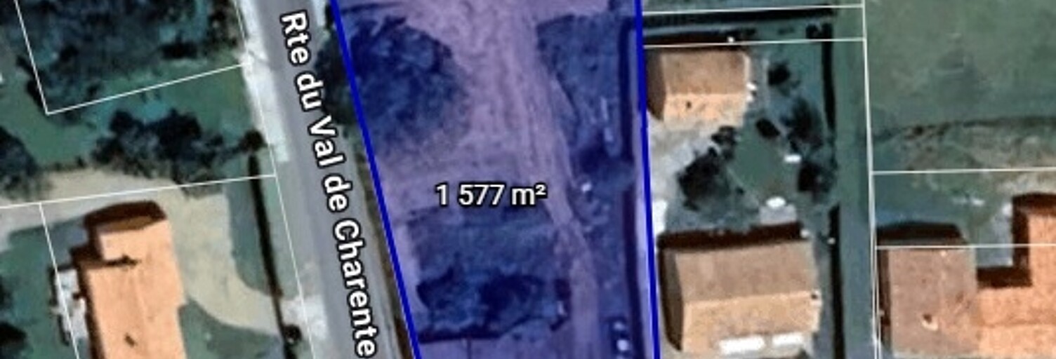 Terrain  1577 m² à vendre à Bussac-sur-Charente (17100)