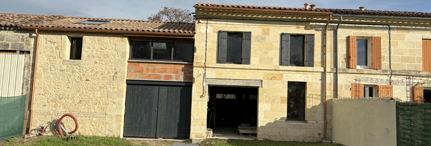 Maison 4 Pièces 203 m² à vendre à Cézac (33620)