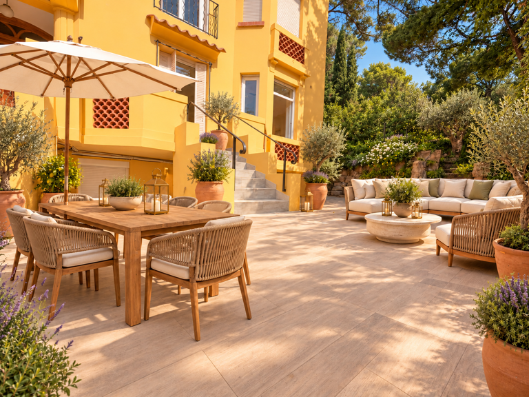 CANNES CENTRE T4 BOURGEOIS 124 M2 REZ-DE-JARDIN PLEIN SUD TE — photo 1