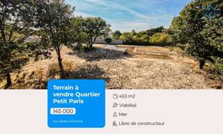 Terrain  453 m² à vendre à Les Sables-d'Olonne (85180)