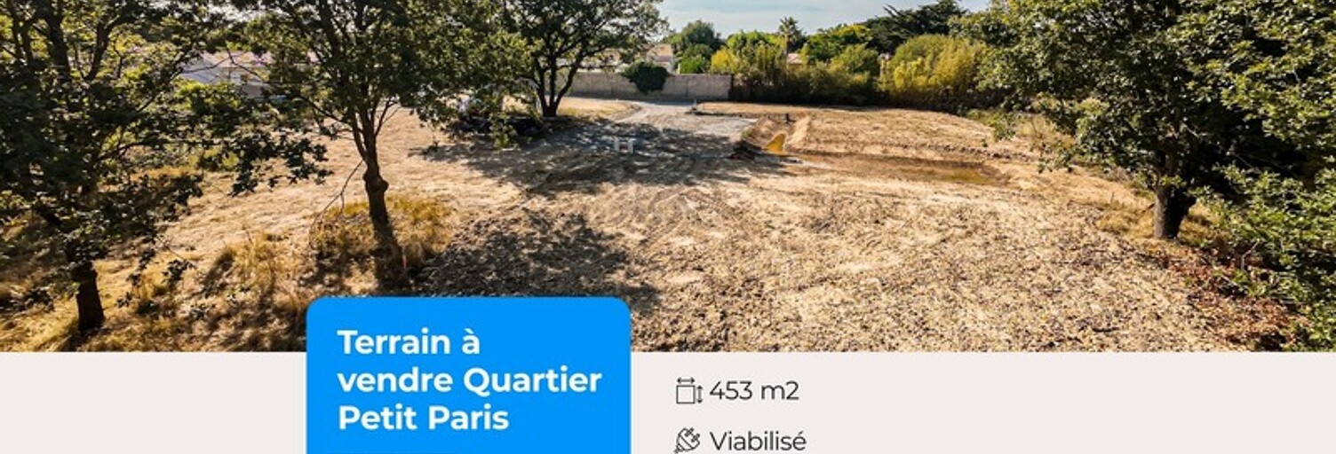 Terrain  453 m² à vendre à Les Sables-d'Olonne (85180)