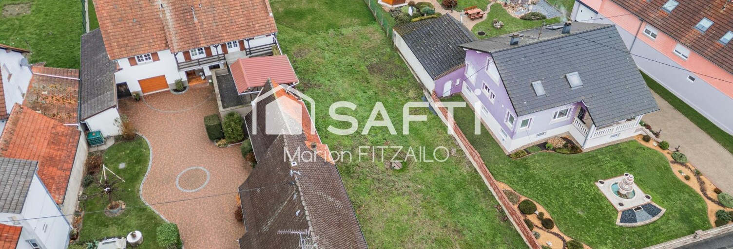 Terrain  925 m² à vendre à Buhl (67470)