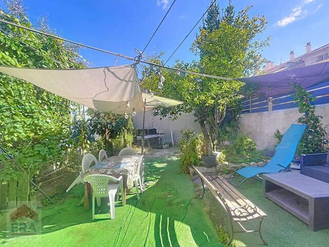 A VENDRE MARSEILLE 13014 BON SECOURS MAISON T5 TERRAIN JARDIN TERASSE — photo du bien