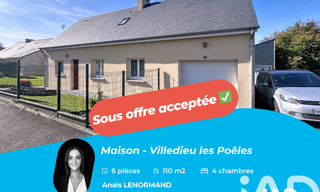 Maison 6 Pièces 110 m² à vendre à Villedieu-les-Poêles-Rouffigny (50800)